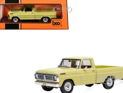 1970 Ford F-100 Pickup Truck Yellow 1/43 Diecast Model by IXO Models