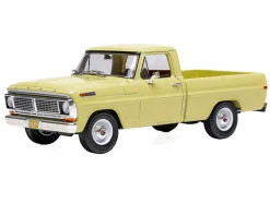 1970 Ford F-100 Pickup Truck Yellow 1/43 Diecast Model by IXO Models