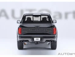 2019 Ford F-150 Raptor Pickup Truck Agate Black 1/18 Model Car by Autoart