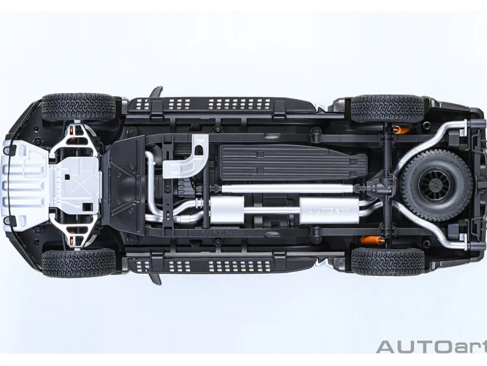 2019 Ford F-150 Raptor Pickup Truck Ingot Silver 1/18 Model Car by Autoart
