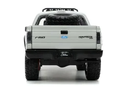 2011 Ford F-150 SVT Raptor Pickup Truck Light Gray with Extra Wheels