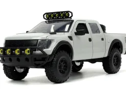 2011 Ford F-150 SVT Raptor Pickup Truck Light Gray with Extra Wheels