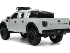 2011 Ford F-150 SVT Raptor Pickup Truck Light Gray with Extra Wheels