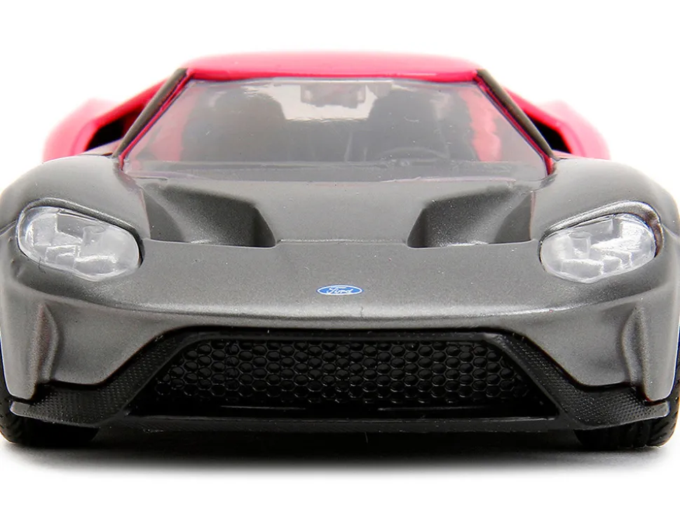2017 Ford GT Gray Metallic and Pink Gradient Pink Slips Series 1/32 Diecast Model Car Jada 34851
