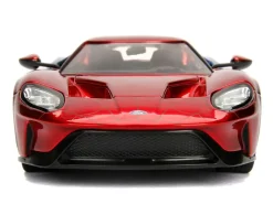 2017 Ford GT Spider Man Diecast Figure Marvel Series 1/24 Diecast Model Car Jada 99725