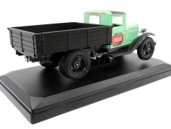 1931 Ford Model AA Pickup Truck Light Green and Black Pause Refresh Drink Coca Cola 1/24 Diecast Model Car Motor City Classics 424024