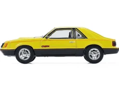 1979 Ford Mustang Cobra Fastback Bright Yellow with Cobra Good Graphics 