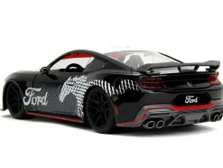 2024 Ford Mustang Dark Horse Black with White Top and 