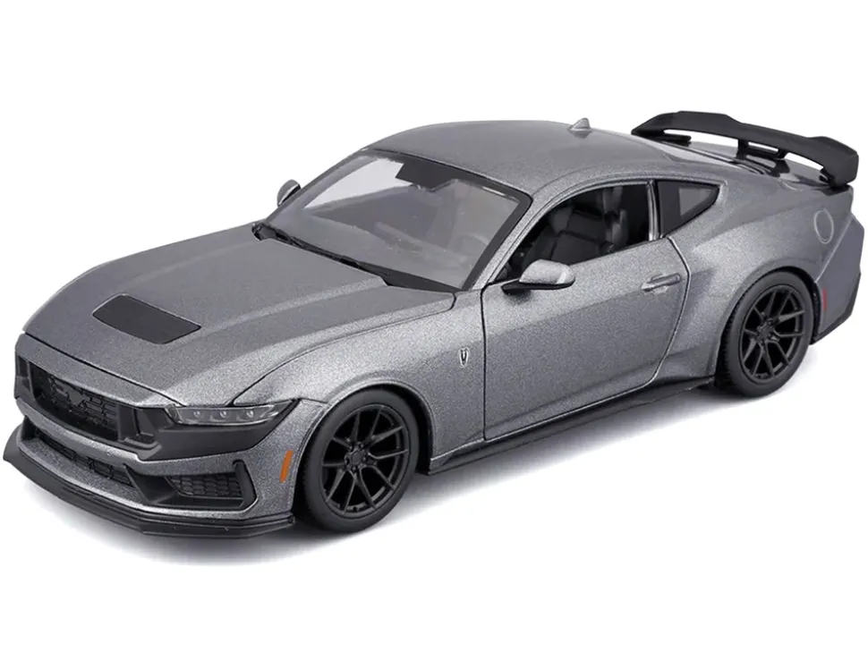 2024 Ford Mustang Dark Horse Dark Gray Metallic "Special Edition" Series 1/24 Diecast Model Car by Maisto