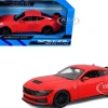 2024 Ford Mustang Dark Horse Red "Special Edition" Series 1/24 Diecast Model Car by Maisto