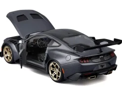 2025 Ford Mustang GTD Dark Gray Metallic with Black Top