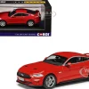 Ford Mustang Mk6 GT Fastback 5.0 RHD (Right Hand Drive) Race Red "Vanguards" Series 1/43 Diecast Model Car by Corgi