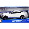 2020 Ford Mustang Shelby GT500 White Blue Stripes Special Edition 1/18 Diecast Model Car Maisto 31452