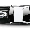 1993 Ford Mustang SVT Cobra CHP California Highway Patrol Black White 1/64 Diecast Model Car Muscle Machines 15526-15543