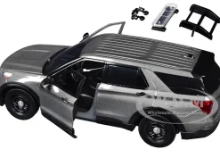 2022 Ford Police Interceptor Utility Unmarked Gray Metallic 