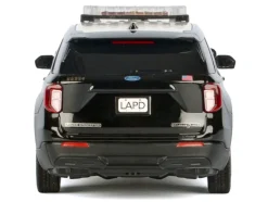 2022 Ford Police Interceptor Utility Black and White 