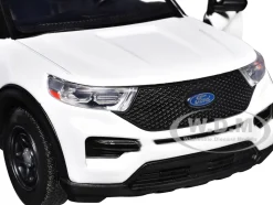 2022 Ford Police Interceptor Utility Plain White 