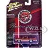 1970 Ford Ranchero Squire Red with Woodgrain Sides "Hobby Exclusive" Series Limited Edition to 2520 pieces Worldwide 1/64 Diecast Model Car by Johnny Lightning