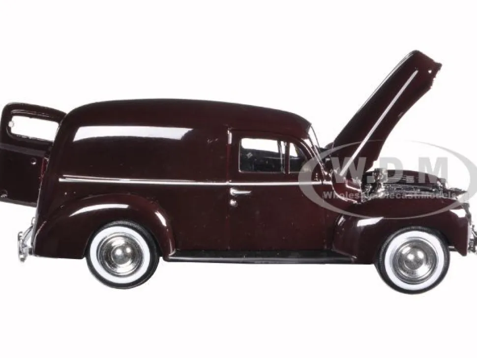 1940 Ford Sedan Delivery Brown 1/24 Diecast Model Car Motormax 73250brn