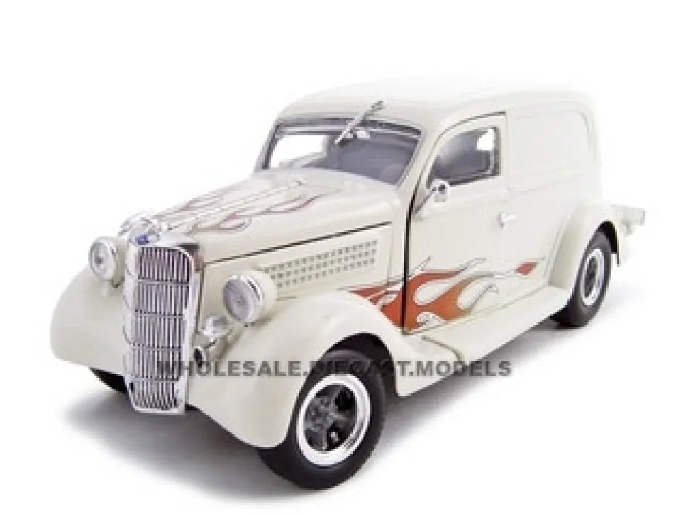 1935 Ford Sedan Delivery Cream 1/24 Diecast Car Unique Replicas 18521