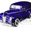 1940 Ford Sedan Delivery Purple 1/24 Diecast Car Model Motormax 73250