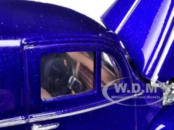 1940 Ford Sedan Delivery Purple 1/24 Diecast Car Model Motormax 73250