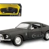 1968 Ford Shelby Mustang GT 500 KR Matt Black 1/43 Diecast Model Car Road Signature 94214