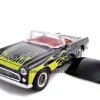 1956 Ford Thunderbird Pro Street Black 1/24 Diecast Car Unique Replicas 18510