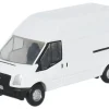 2006 Ford Transit LWB High Roof Van White 1/148 (N) Scale Diecast Model Car by Oxford Diecast
