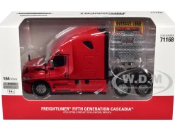 2025 Freightliner Cascadia Gen-5 Sleeper Cab Truck Tractor Red