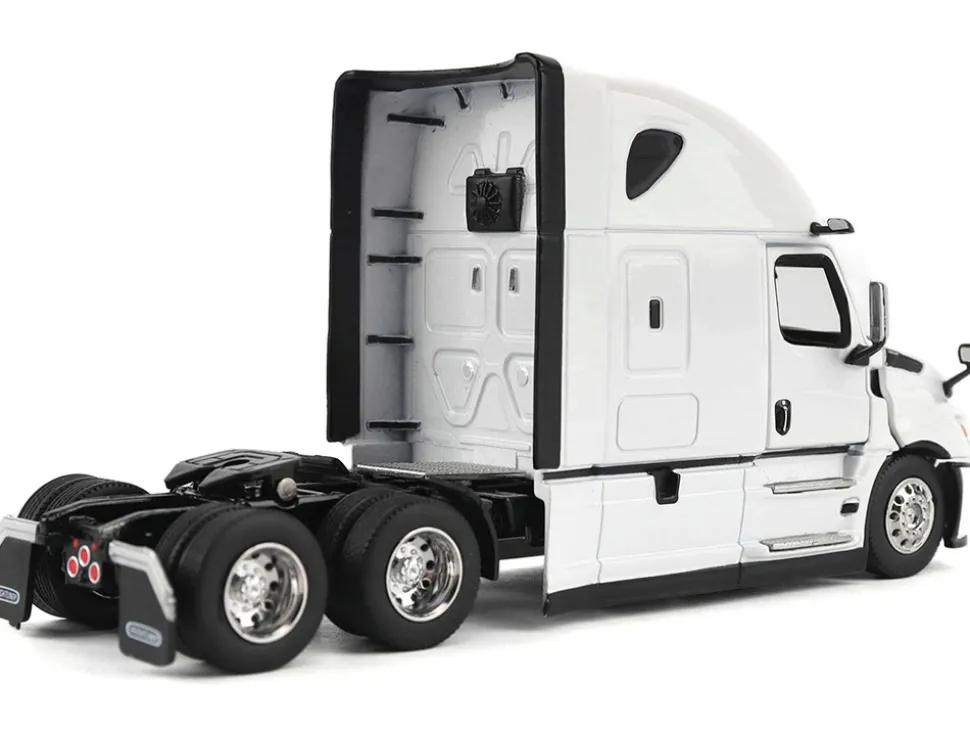 2025 Freightliner Cascadia Gen-5 Sleeper Cab Truck Tractor Winter White "Transport Series" 1/64 Diecast Model by Diecast Masters