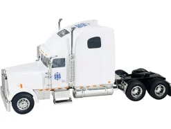 Freightliner Classic XL Sleeper Cab White with Trailer