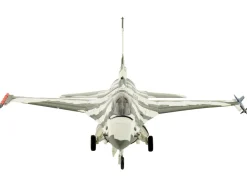 General Dynamics F-16N Fighting Falcon Fighter Aircraft "163269, U.S. Navy Fighter Weapons School" (1990s) United States Marine Corps "Air Power Series" 1/72 Diecast Model by Hobby Master