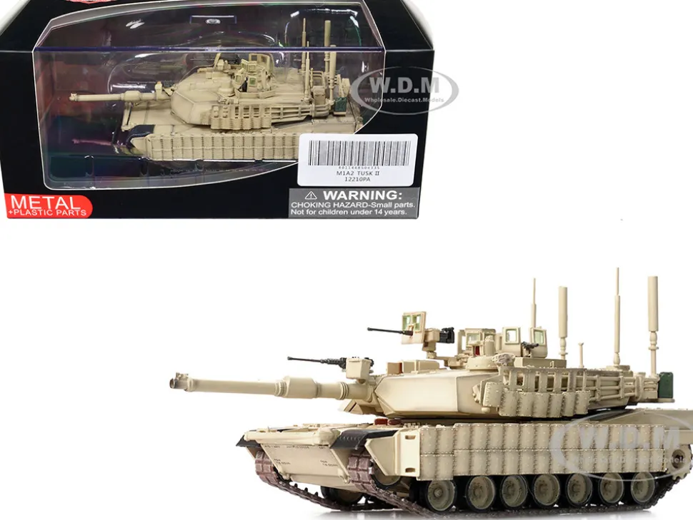 General Dynamics M1A2 Abrams TUSK II MBT Main Battle Tank 1st Battalion 22nd Infantry Regiment, 1st Brigade, 4th Infantry Division Baghdad 2008 Armor Premium Series 1/72 Diecast Model Panzerkampf 12210PA