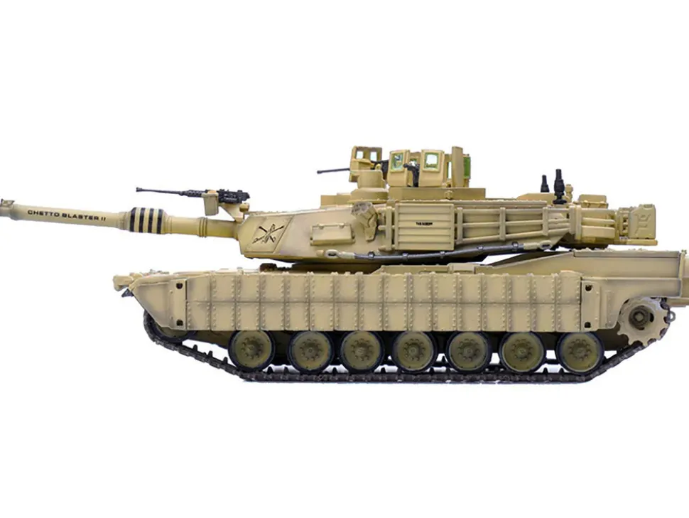 General Dynamics M1A2 Abrams TUSK Tank 1/72 Diecast Model Panzerkampf 12209PD