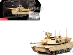 General Dynamics M1A2 SEP V2 Abrams Tank "1st Battalion, 15th Cavalry Regiment, 3rd Heavy Brigade, 3rd Cavalry Division" United States Army 1/72 Diecast Model by Panzerkampf