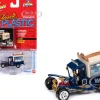George Barris Ice Cream Truck Blue "Classic Plastic" "Pop Culture" 2024 Release 2 1/64 Diecast Model Car by Johnny Lightning