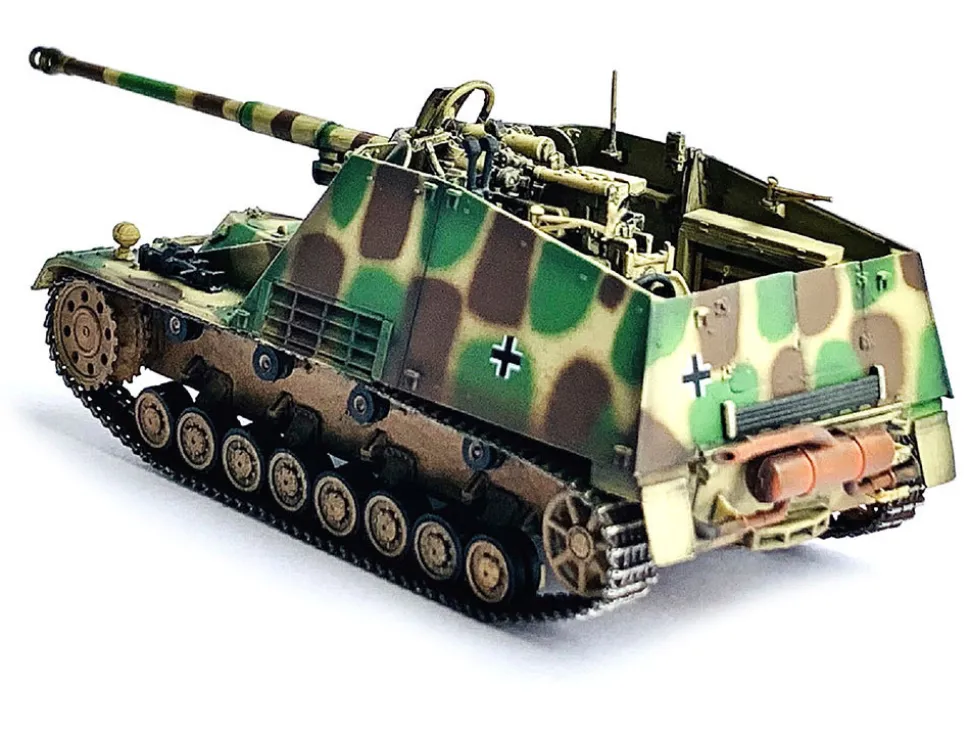 German Sd Kfz 164 Hornisse Nashorn Armored Vehicle German Army NEO Dragon Armor Series 1/72 Plastic Model Dragon Models 63172