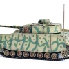 Germany Pz.Kpfw.IV Ausf.H with Schurzen Tank #624 "3.Pz.Div., Ukraine" (1943) "NEO Dragon Armor" Series 1/72 Plastic Model by Dragon Models