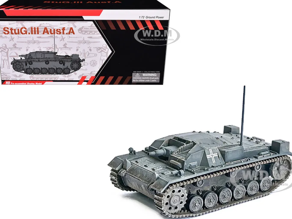 Germany StuG. III Ausf.A Tank "Michael Wittmann, LAH, Barbarossa" (1941) "NEO Dragon Armor" Series 1/72 Plastic Model by Dragon Models
