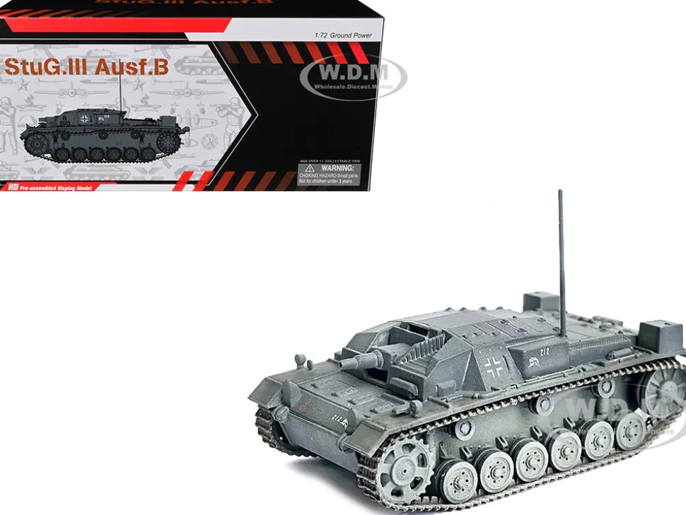 Germany StuG. III Ausf.B Tank "StuG.Abt. 226, Eastern Front" (1941) German Army "NEO Dragon Armor" Series 1/72 Plastic Model by Dragon Models