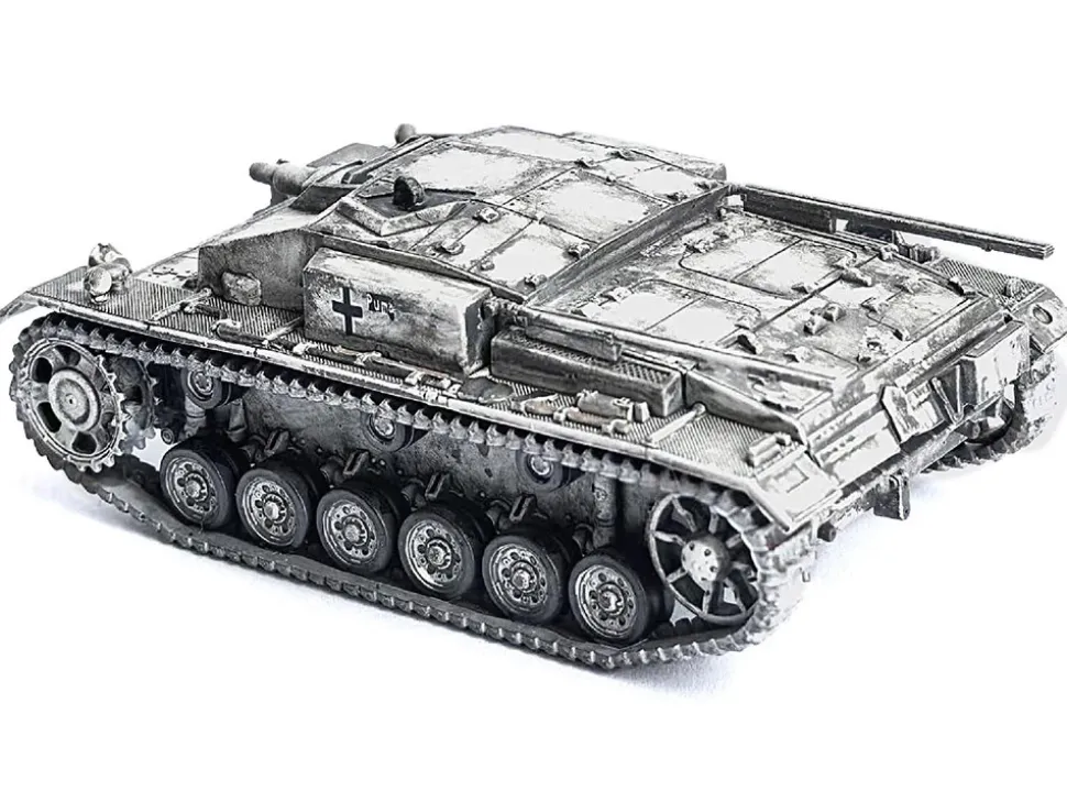 Germany StuG. III Ausf.E Tank Winter Camouflage "StuG.Abt. 202, Russia" (1942) "NEO Dragon Armor" Series 1/72 Plastic Model by Dragon Models