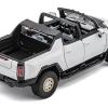 2022 GMC Hummer EV Pickup Truck White 1/64 Diecast Model Car by GCD