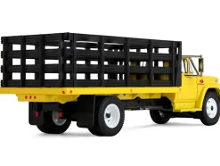 GMC 4000 Stake Truck Bright Yellow 1/64 Diecast Model by DCP/First Gear