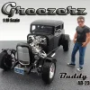 Greezerz Buddy Figure For 1:18 Models American Diorama 23805