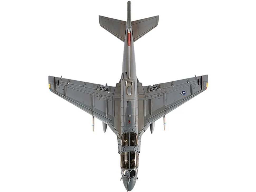 Grumman EA-6B Prowler Attack Aircraft "VAQ-136 Gauntlets, USS George Washington" (2012) United States Navy 1/72 Diecast Model by JC Wings