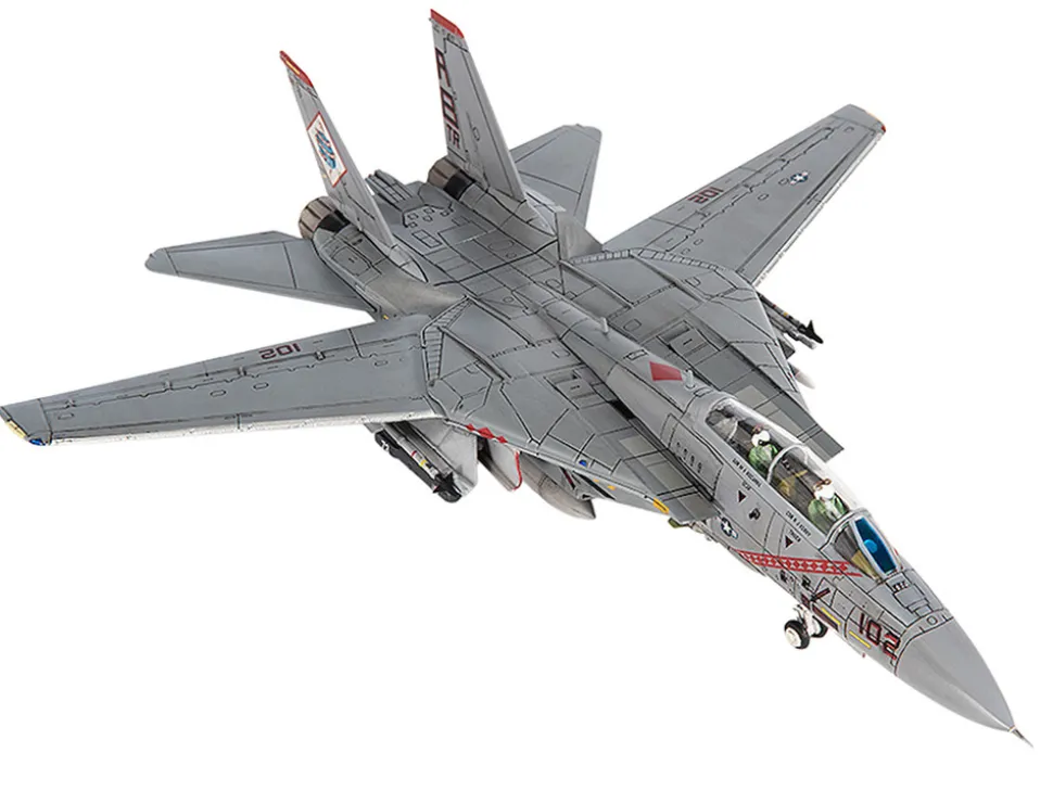 Grumman F-14B Tomcat Fighter Aircraft "VF-102 Diamondbacks, Operation Enduring Freedom" (2001) United States Navy 1/72 Diecast Model by JC Wings