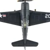 Grumman F8F-2P Bearcats Fighter Aircraft "121714, Duxford (Restored Plane)" (2014) United States Navy "SkyMax Flying Heroes" Series 1/72 Diecast Model by Hobby Master