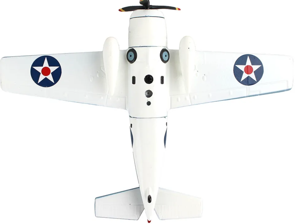 Grumman F4F Wildcat Aircraft United States Navy 1/87 HO Diecast Model Airplane Postage Stamp PS5351-2