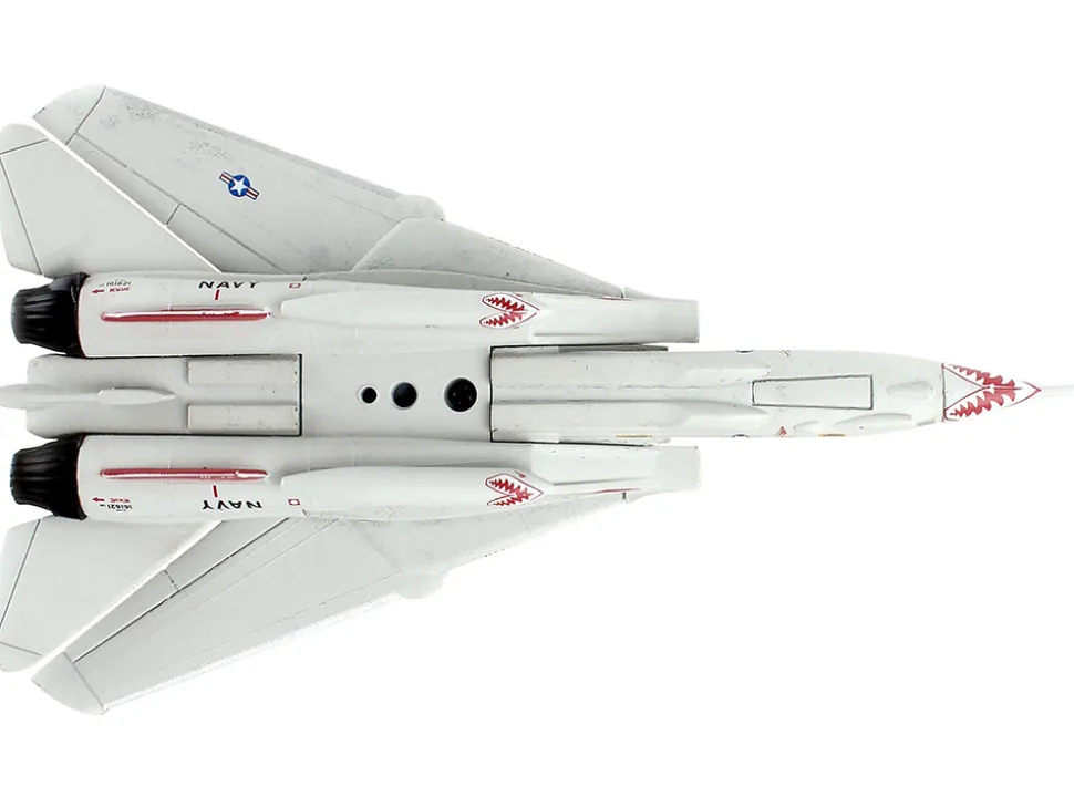 Grumman F 14 Tomcat Fighter Aircraft VF 111 Sundowners Miss Molly United States Navy 1/160 Diecast Model Airplane Postage Stamp PS5383-4
